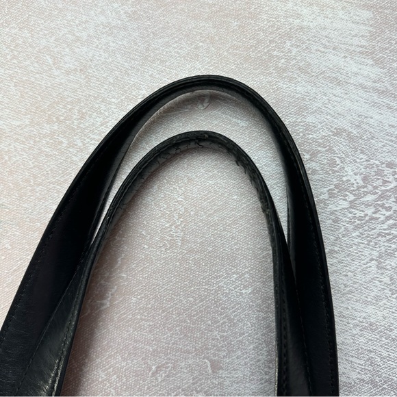 Chanel CC Black Travel Line Nylon Leather Handle Tote Bag - Picture 9 of 17